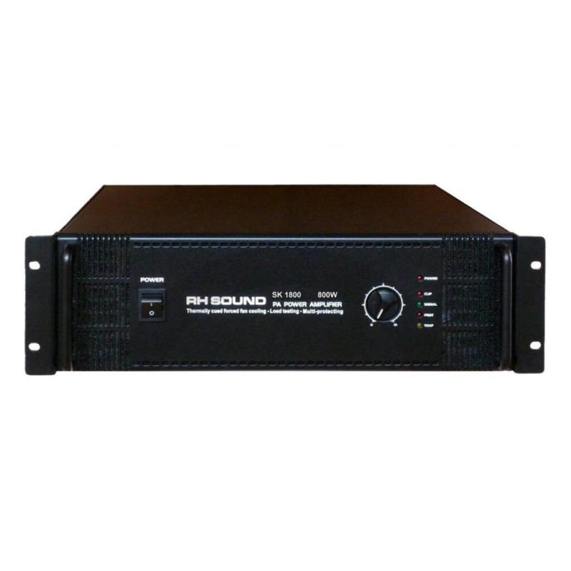 Amplificator 800W RH Sound SK1800, 100V, 4-16Ohmi, intrare XLR